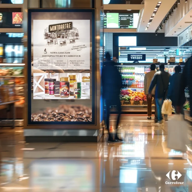 Carrefour_ plakat Plaskotaart