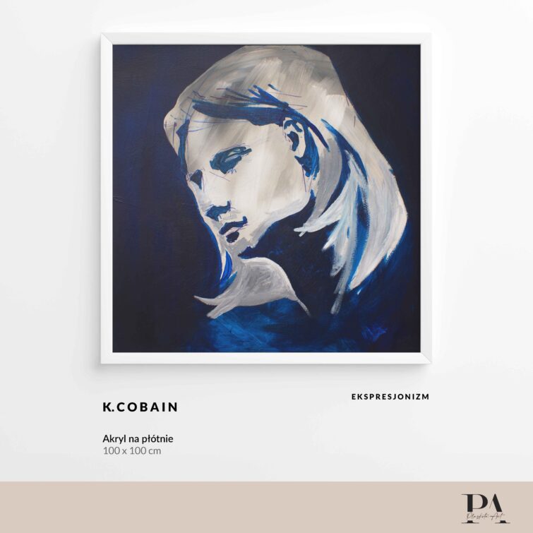 MALARSTWO_PLASKOTAART COBAIN